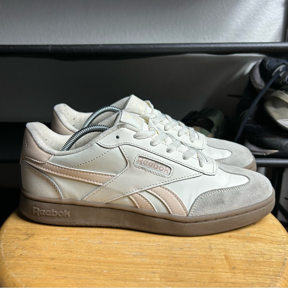 Reebok forte lounger vintage chalk pink white brown